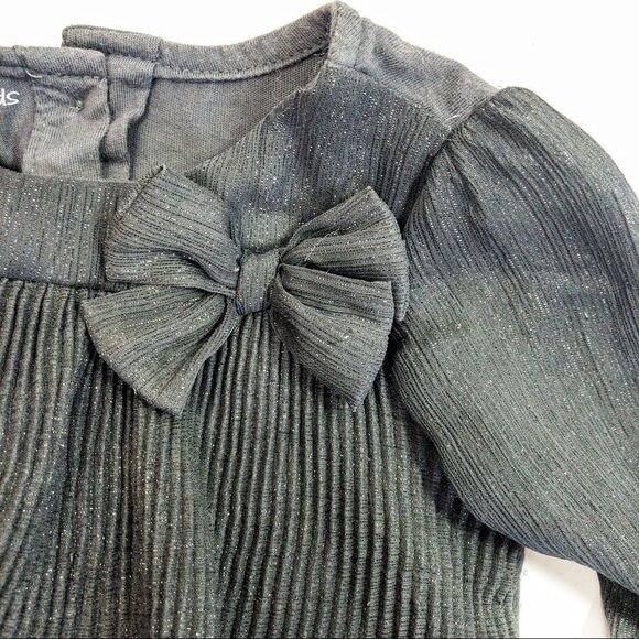 Wonderkids GrayTiered Ruffle Dress Sz 18m - Picture 5 of 10